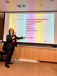 Dr Mark Lee, Research Director of the APIFS, analyses the global economic trends for 2025 Dr Mark Lee, Research Director of the APIFS, analyses the global economic trends for 2025