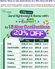 Deliver items to new destinations at a 20% discount with "e-Express+"